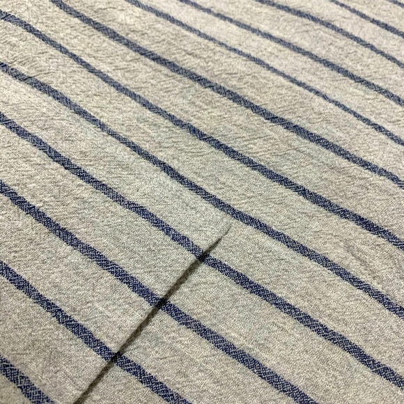 Craig Green V-Neck Striped Short Sleeve Top - Picture 9 of 9